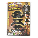 Set Bigotes Falsos Caballero Con Adhesivo 6 Unidades