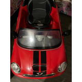 Carro Montable Electrico Mini Cooper Rojo Prinsel 