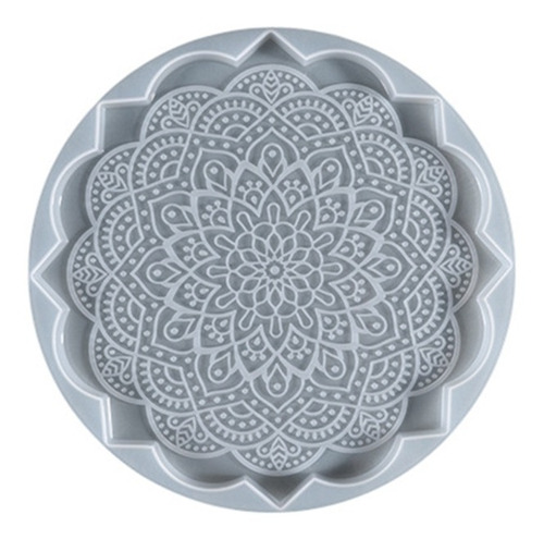 Molde De Silicona Mantel Individual Mandala 1431