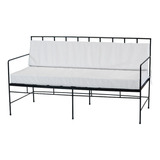 Camastro Doble 1,40x70 Premium Con Almohadones En Bagun