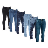 12 Jeans Para Hombre Pantalon De Mezclilla Stretch Mayoreo 
