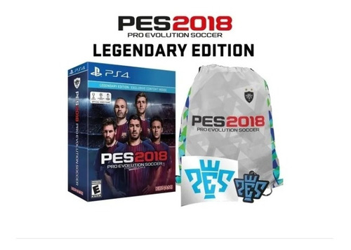 Juego Ps4 Pes 18 Legendary Edition Ps4