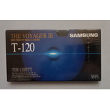 Cassette Vhs Samsung T-120 The Voyager Ill