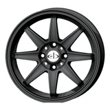 Llanta Deportiva Eb Nc R15 4x100 Chevrolet Renault Negro