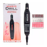 Teknikpro Magic Drill Torno Manicuria Uñas 20 Mil Rpm 6c