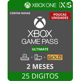 Xbox Gamepass Ultimate 2 Meses - 25 Dígitos Xbox One - Xs