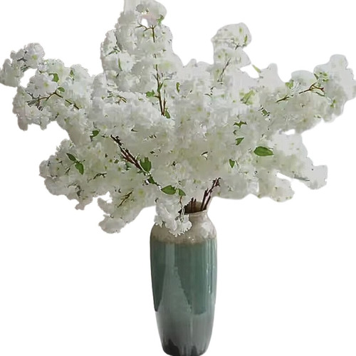 Flor Cerejeira Artificial Grande 5 Galhos Decoração Sala Top