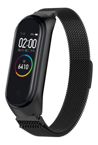 Malla Metálica Tipo Milanese Para Xiaomi Mi Band 3 4 5 6