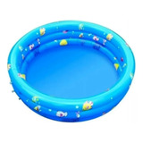 Piscina Inflable Plástico Bebe 3 Anillos 100x35 Cms Verano