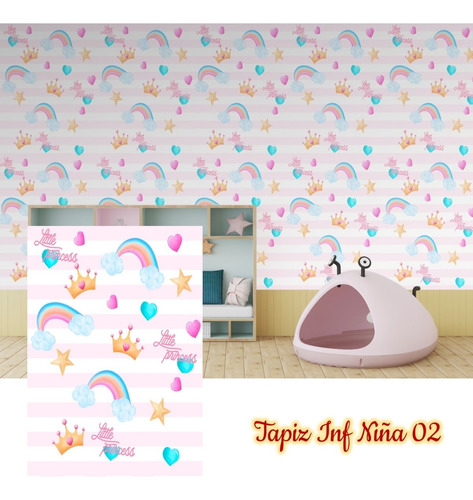 Rollo Papel Adhesivo 2,5mts X70cms Vinilo- Pared Tapiz