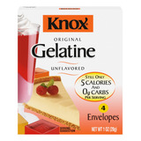 Knox Gelatina Sin Sabor (4 Sobres)