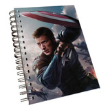 Cuaderno A5 Tapa Dura Capitán América
