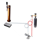 Chopera Cerveza 1 Linea Kit Para Armar Pilon Color Cobre