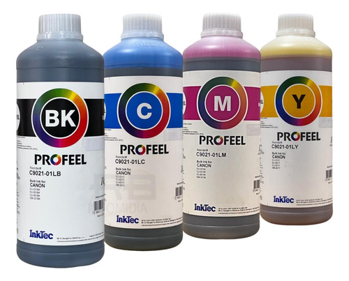 4 Litros Tinta Inktec Profeel Maxx G3100 G3111 C9020 C9021