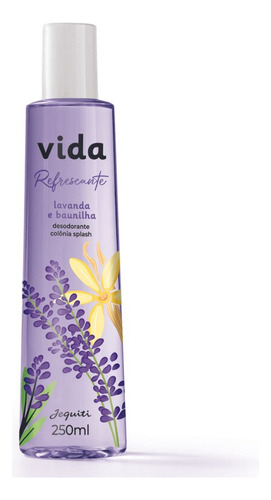 Colônia Splash Vida Lavanda E Baunilha 250ml - Jequiti