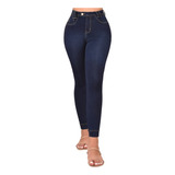 Jeans Dama Pantalones Mujer Ajusta Cintura Levanta Glúteos