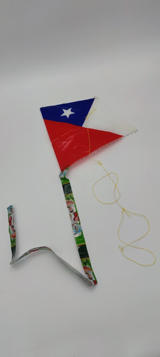 10 Mini Cometa Bandera Chile Volantín  Ñecla Chilena