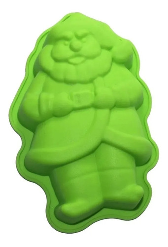 Molde De Silicona Papá Noel Tortas Mini Deco Velas Navidad 