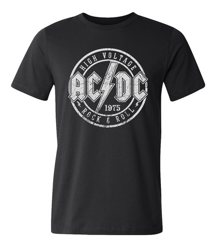Remera Ac/dc High Voltage Rock & Roll 1976 Young Scott