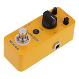 Pedal De Efecto Compresor Mini Mooer Optical Comp Yellow Ped