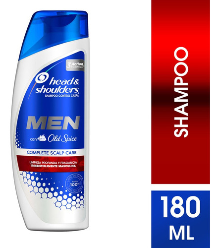 Shampoo Head & Shoulders Men Con Old Spice - 180ml