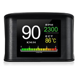 Aviso De Velocidade De Temperatura Digital Obd2 P10 Hud