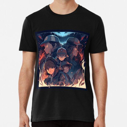 Remera Cosas Extrañas Del Anime Algodon Premium