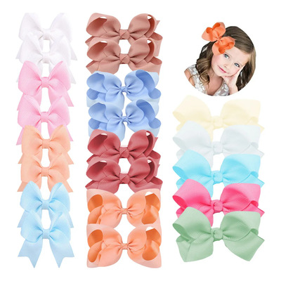 21pzs Broches Cabello Heobei Con Grande Moño Para Bebés *qll