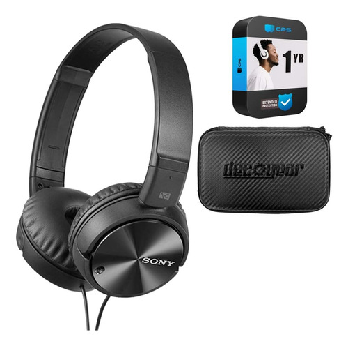 Auriculares Sony Noise Cancelling, Estuche Rígido Deco Gear