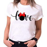 Blusa Playera Camiseta Moda Mujer / Raton Love Minni