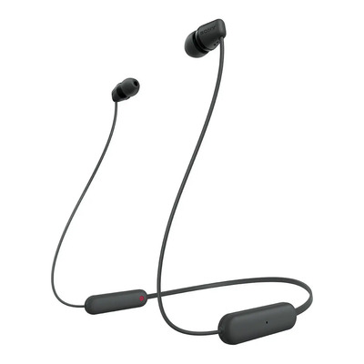 Auriculares Bluetooth Inalambricos In Ear Sony Wi-c100 Color Negro | Mismo precio en cuotas