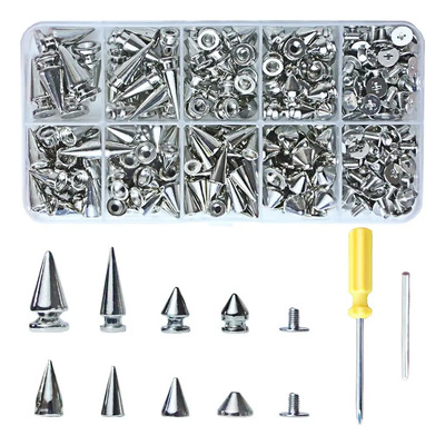 Youpin Kit De 354 Piezas De Púas Y Tachuelas, Púas Cónicas