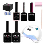 Layuve - Kit Básico De Gel Semi Permanente - Layuve