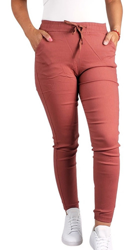 Leggins Primavera Pantalón Calza Elasticado Tela Jeans  Ff