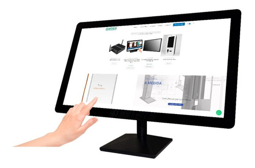 Monitor Multi Táctil Capacitivo 32'' Ips Hdmi Usb Simil Elo