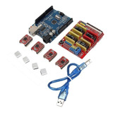 Kit Electronica Cnc Grbl + Arduino + 4 Drivers A4988