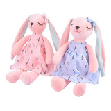 Peluche Conejos Niños Juguete Conejitos Peluche Felpa 2pzas 