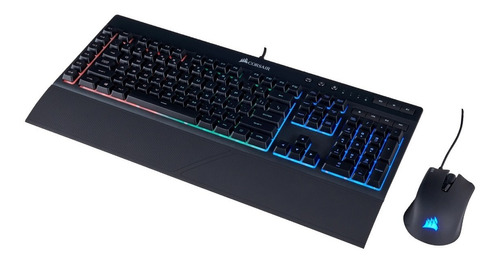 Kit Gamer Corsair Teclado K55 Rgb Pro+mouse Harpoon Rgb Pro