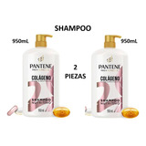 Pantene Shampoo Nutritivo Colágeno 950ml (2 Piezas)