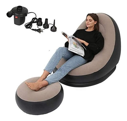 Sillon Puff-con Bomba Eléctrica, Salón\u002Fexterior\u002Fcamping | Envío gratis
