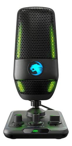 Micrófono Usb Roccat Torch Estudio, Negro, Roc-14-910