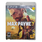 Jogo Max Payne 3 (ps3 - Mídia Física)