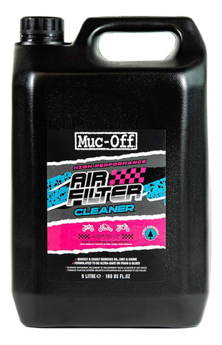 Liquido Para Limpiar Filtro De Aire De Espuma 5 Lts Muc-off