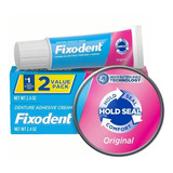 Fixodent X 2 Crema Adhesiva Original Completa 