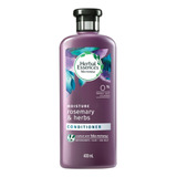 Acondicionador Herbal Essences Bio:renew Rosemary & Herbs En Botella De 400ml Por 1 Unidad