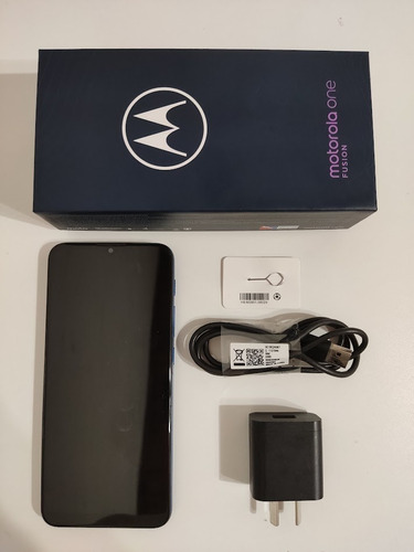 Motorola One Fusion Dual Sim 128 Gb  Azul Océano 4 Gb Ram