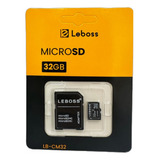 Cartão De Memória Micro Sd, 32gb Leboss Lb-cm32