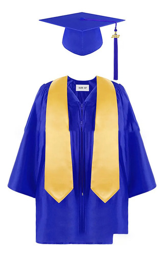 Toga Y Birrete For Graduación Infantil Talla