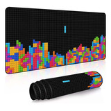 Mousepad Gamer Tetris Xxl 90x40 Cm Antideslizante 