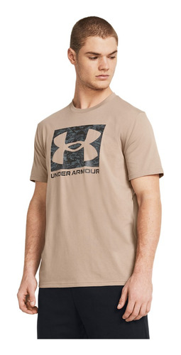 Playera Para Entrenar Under Armour Abc Camo Logo De Hombre